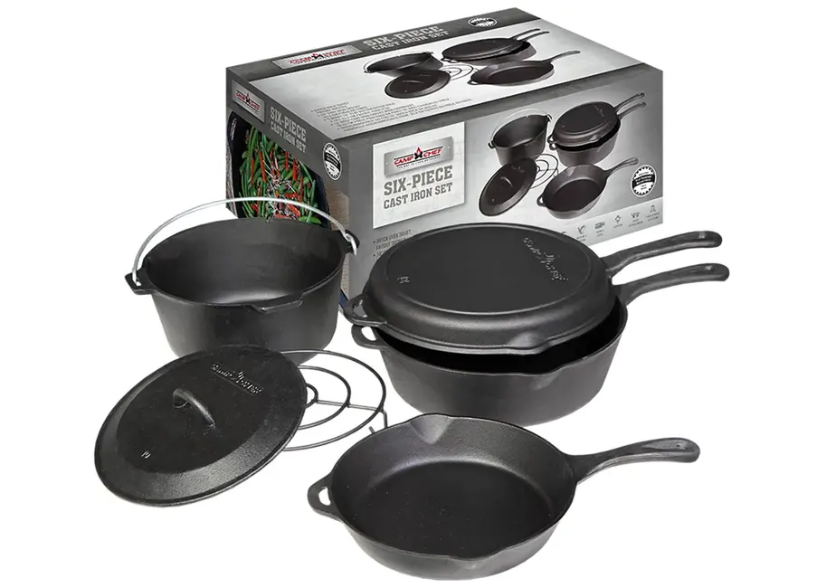 6-Piece Cast Iron Set