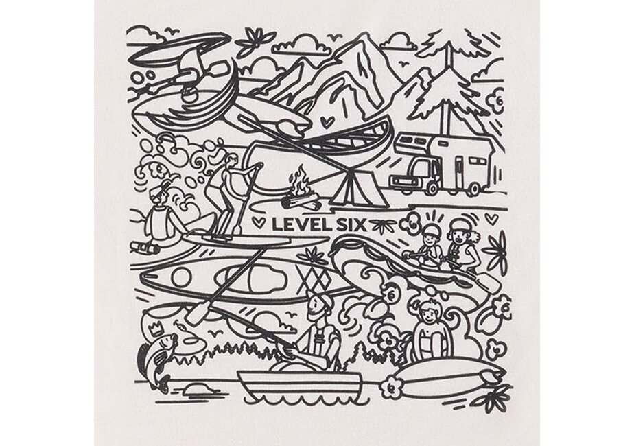 Men's Level Six Graffiti Tee ♻️