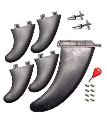 Level Six Quad Fin Pack w/ Tool-Free Screw