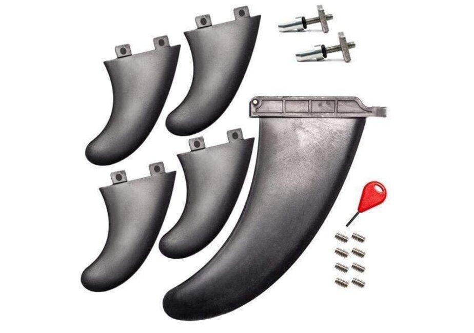 Level Six Quad Fin Pack w/ Tool-Free Screw