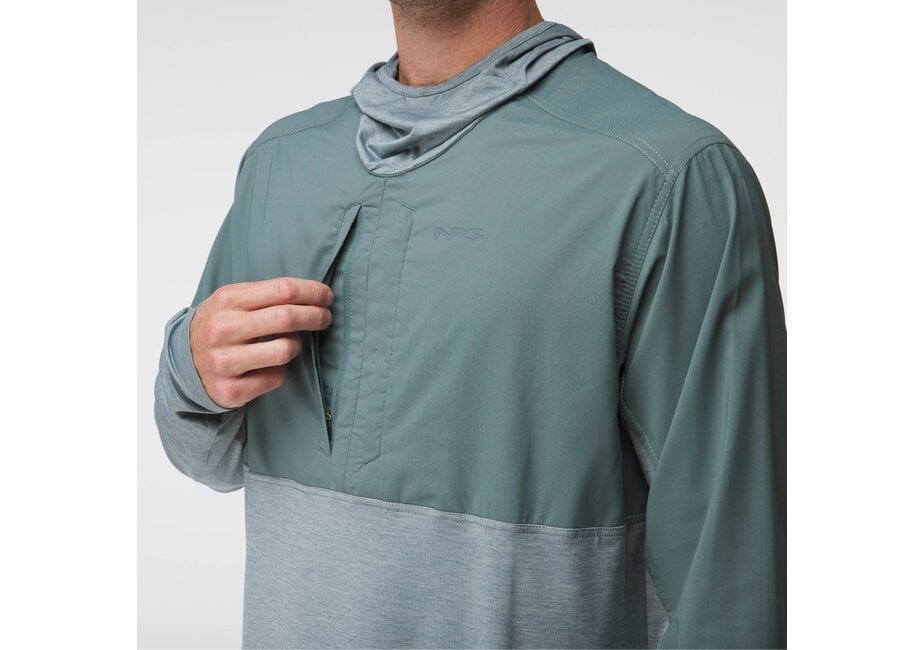 NRS Men’s Silkweight Hybrid Hoodie