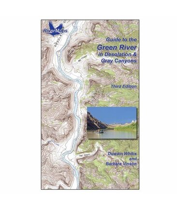 RiverMaps Green River in Desolation and Gray Canyons Guidebook 3rd Edition