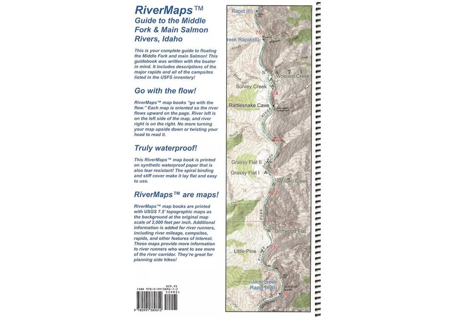 Middle Fork & Main Salmon River 5th Edition Guide Book