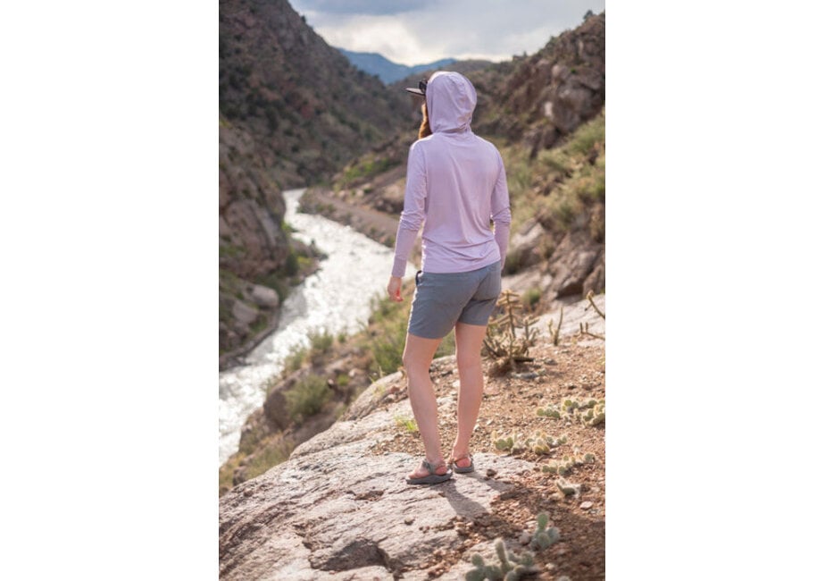 River Station UPF 50 Hooded Sun Shirt Women's
