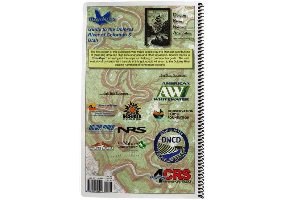 Dolores River of Colorado & Utah 2nd Edition Guide Book