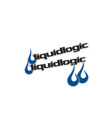 Liquidlogic Sticker Pack, Liquid Logic set of 4