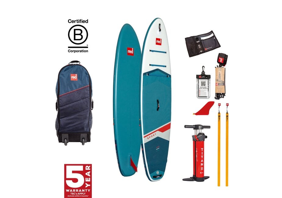 11'3" Sport MSL 800 Inflatable Stand Up Paddle Board Package