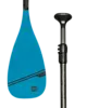 Red Compact 5-Piece Collapsible Carbon Hybrid SUP Paddle