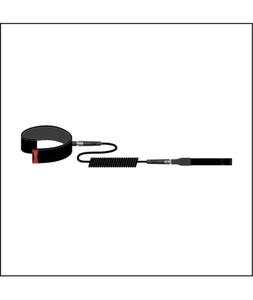 Red RPC 2025+ Leash - 8ft Coiled