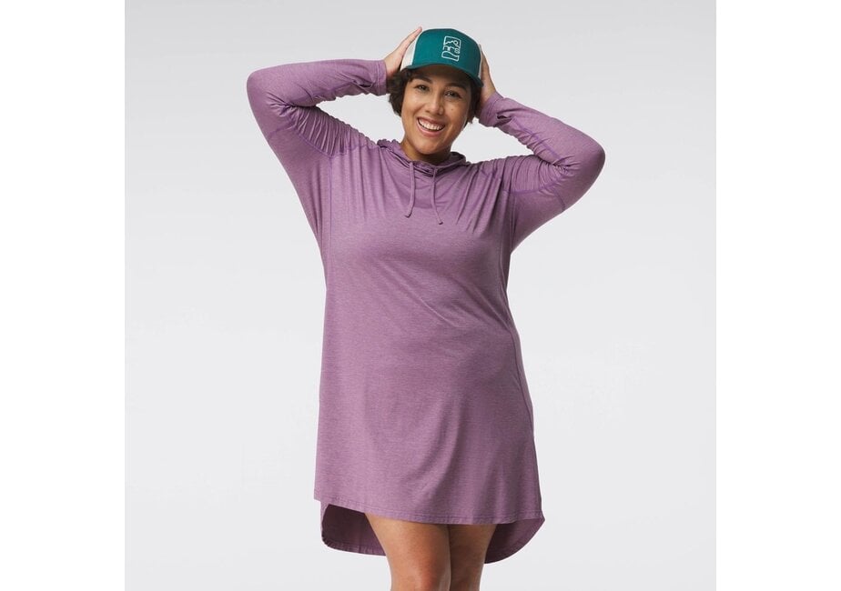 Women’s Silkweight Hoodie Dress