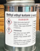 (MEK) Methyl Ethyl Ketone (4oz) PVC Solvent
