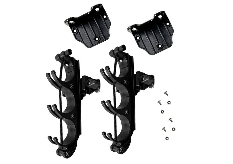 Triple Rod & Paddle Stagers, L-Brackets x2