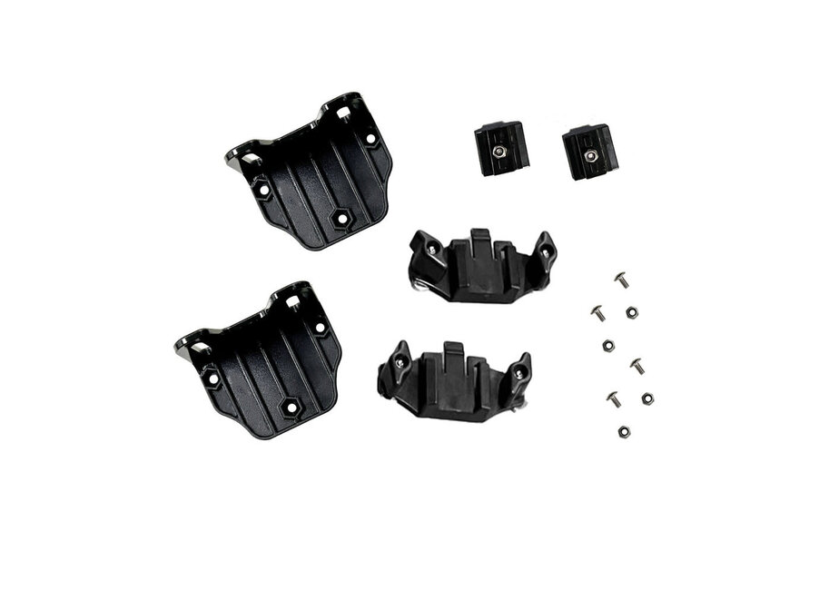 Quick Clip, Wedge Mount and L-Bracket x2