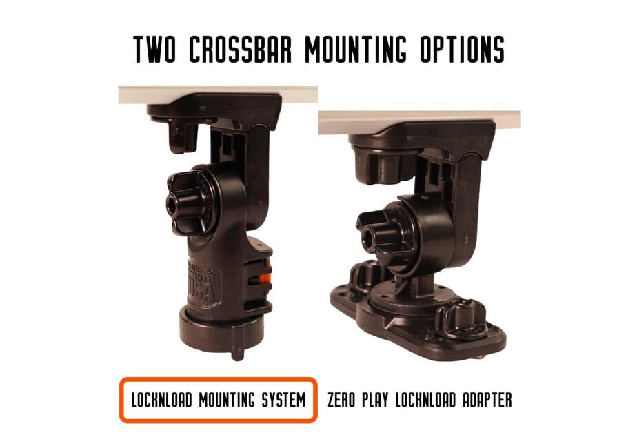 Command Center CrossBar, with Track Mounted LockNLoad™ Mounting System