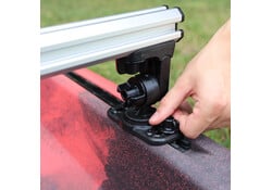 Command Center CrossBar, with Zero Play LockNLoad™ Track Mount Adapter