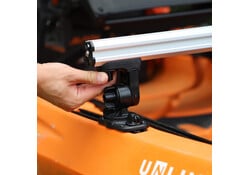 Command Center CrossBar, with Zero Play LockNLoad™ Track Mount Adapter