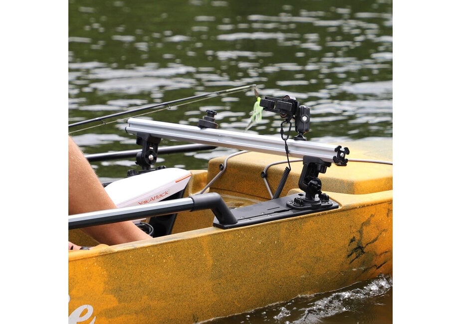 Command Center CrossBar, with Zero Play LockNLoad™ Track Mount Adapter