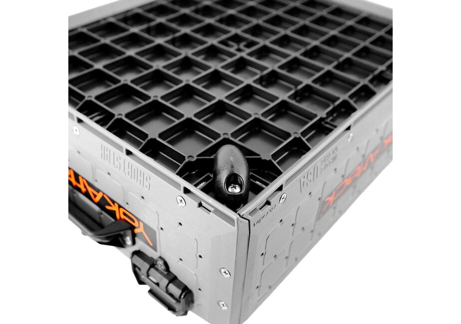 ShortStak SOLO Storage Box Battle Ship Grey