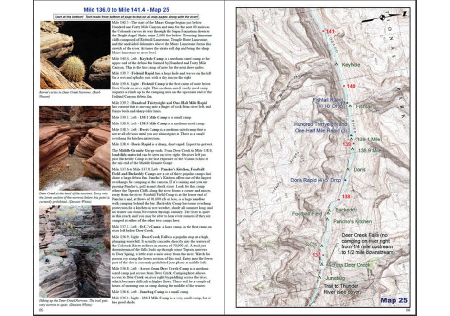 Colorado River in the Grand Canyon 9th Ed. Guide Book