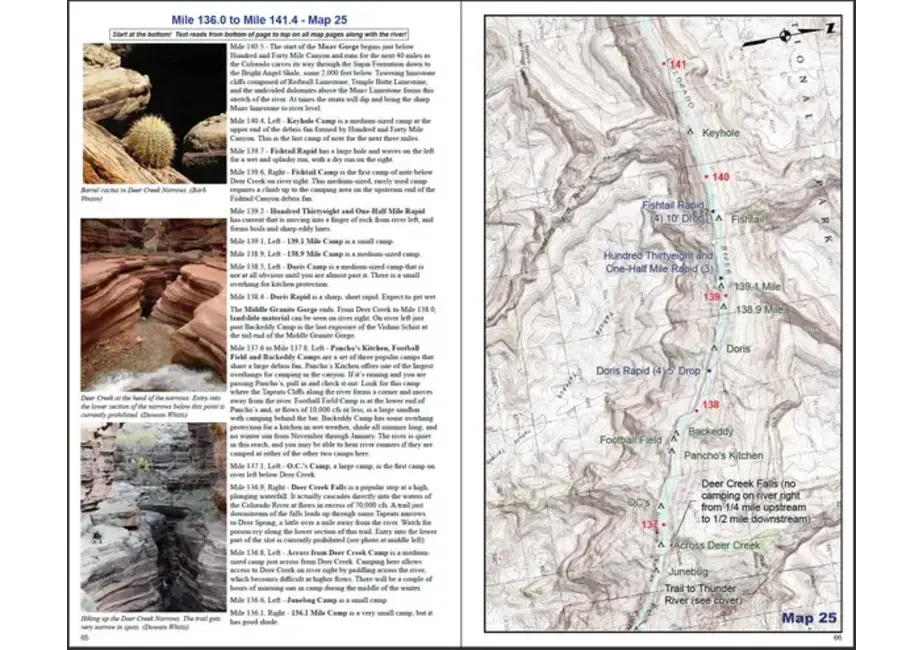 Colorado River in the Grand Canyon 9th Ed. Guide Book