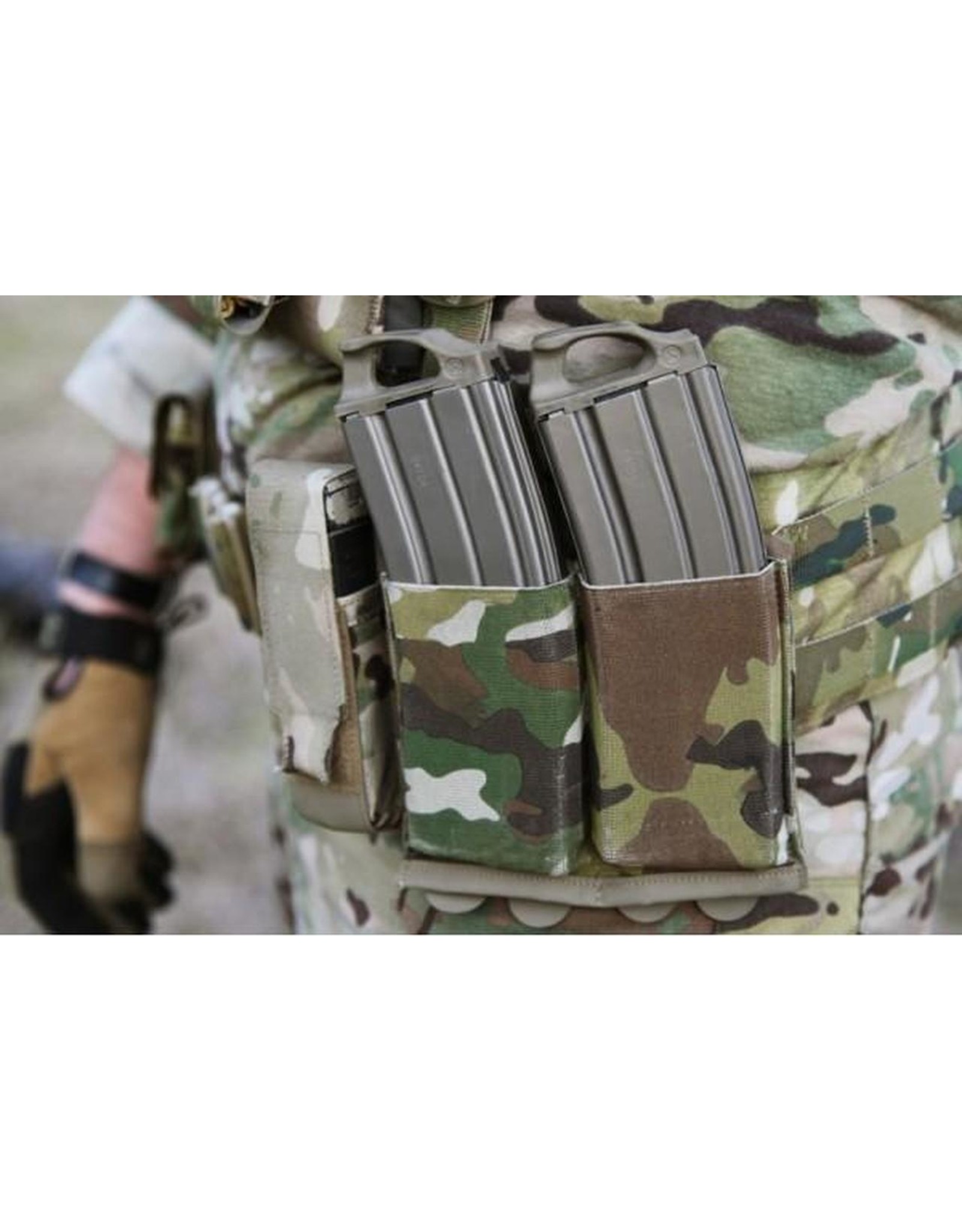 BLUE FORCE GEAR TEN-SPEED DOUBLE M4 MAG POUCH - SDTAC