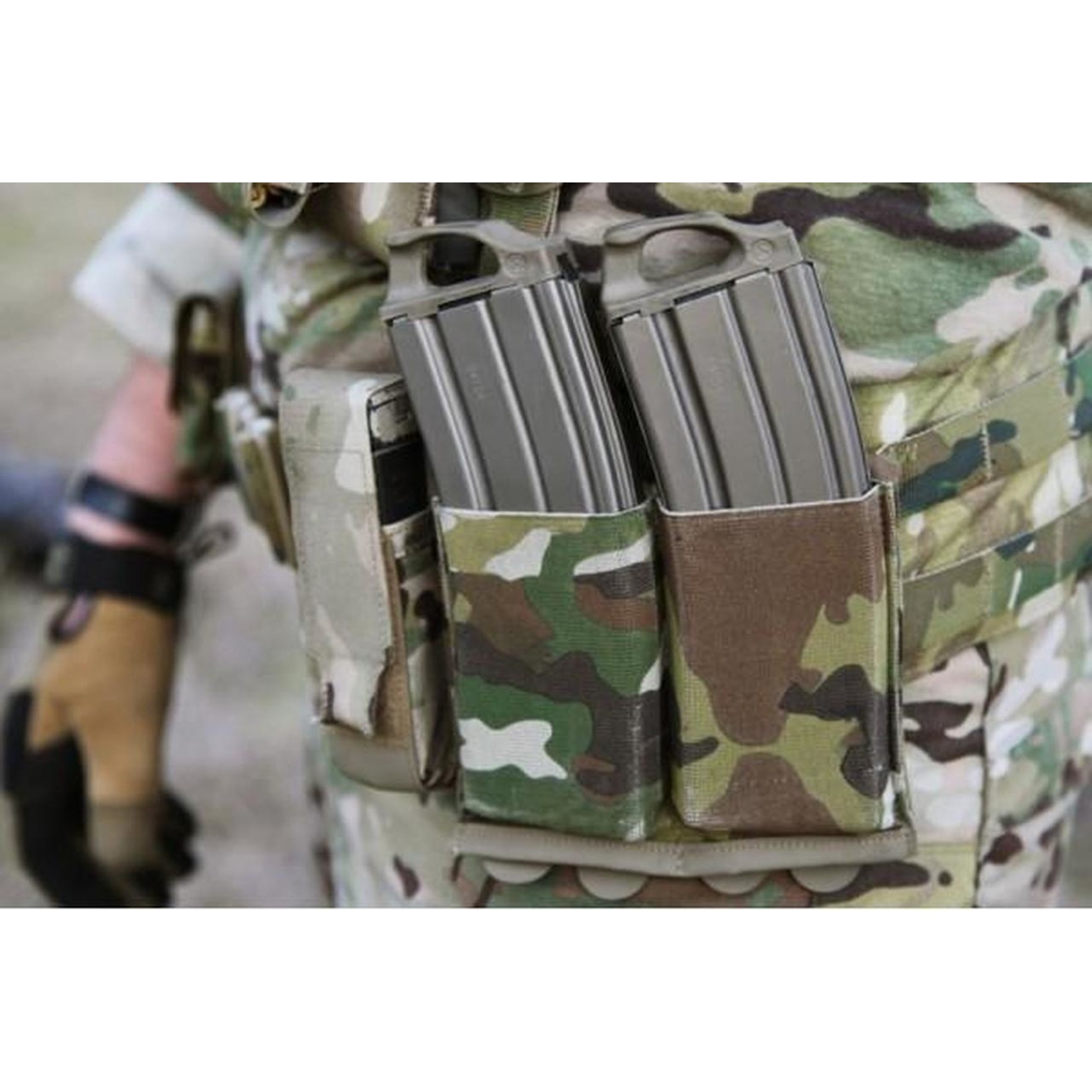 BLUE FORCE GEAR TEN-SPEED DOUBLE M4 MAG POUCH