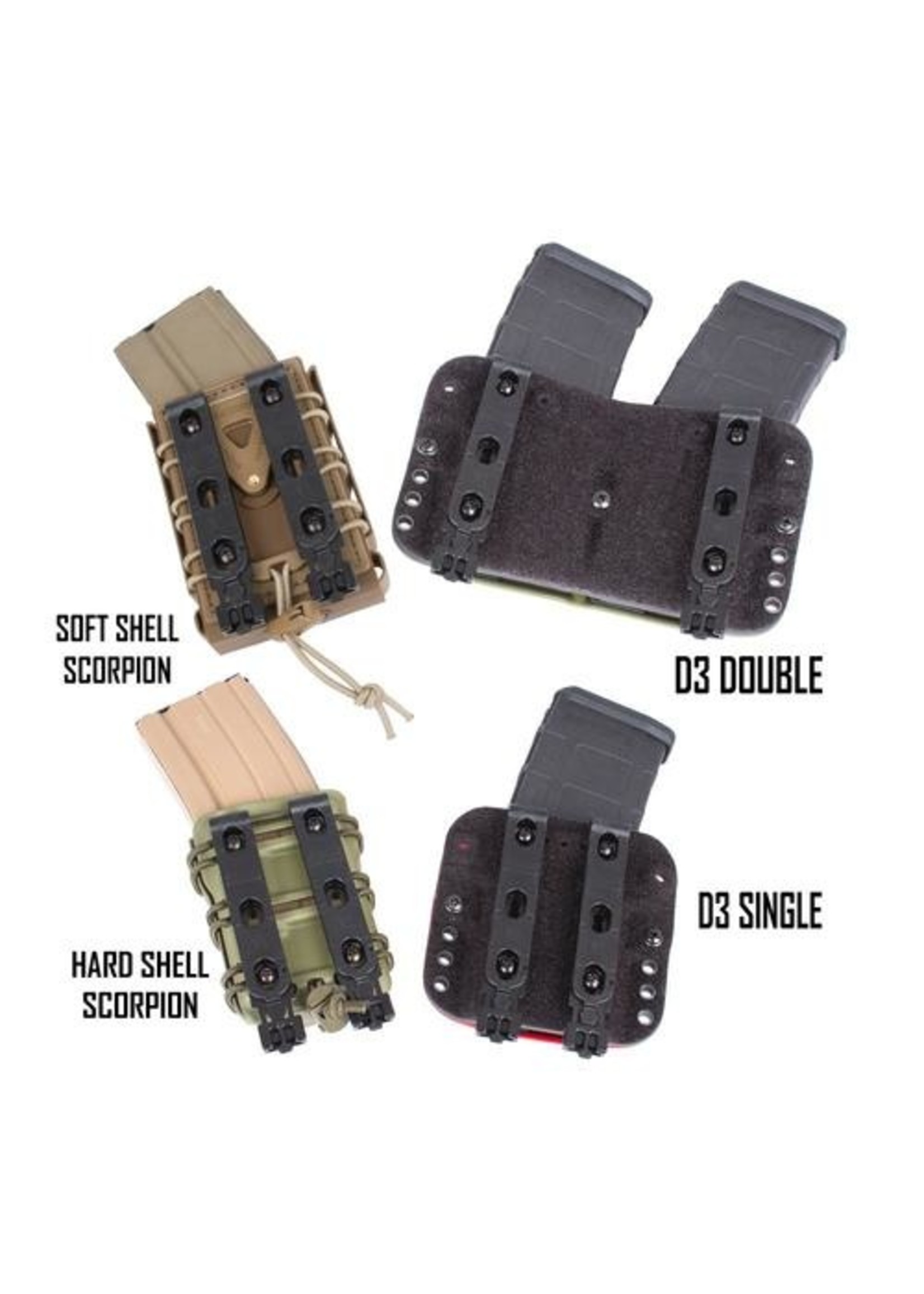 G-CODE R1 MOLLE CLIPS (PAIR)