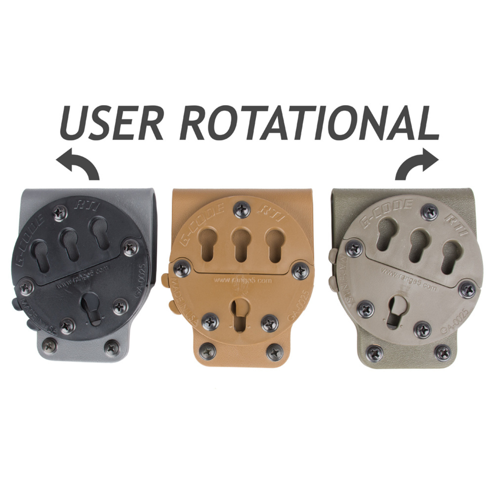 G-CODE RTI ROTATING TACTICAL BELT MOUNT