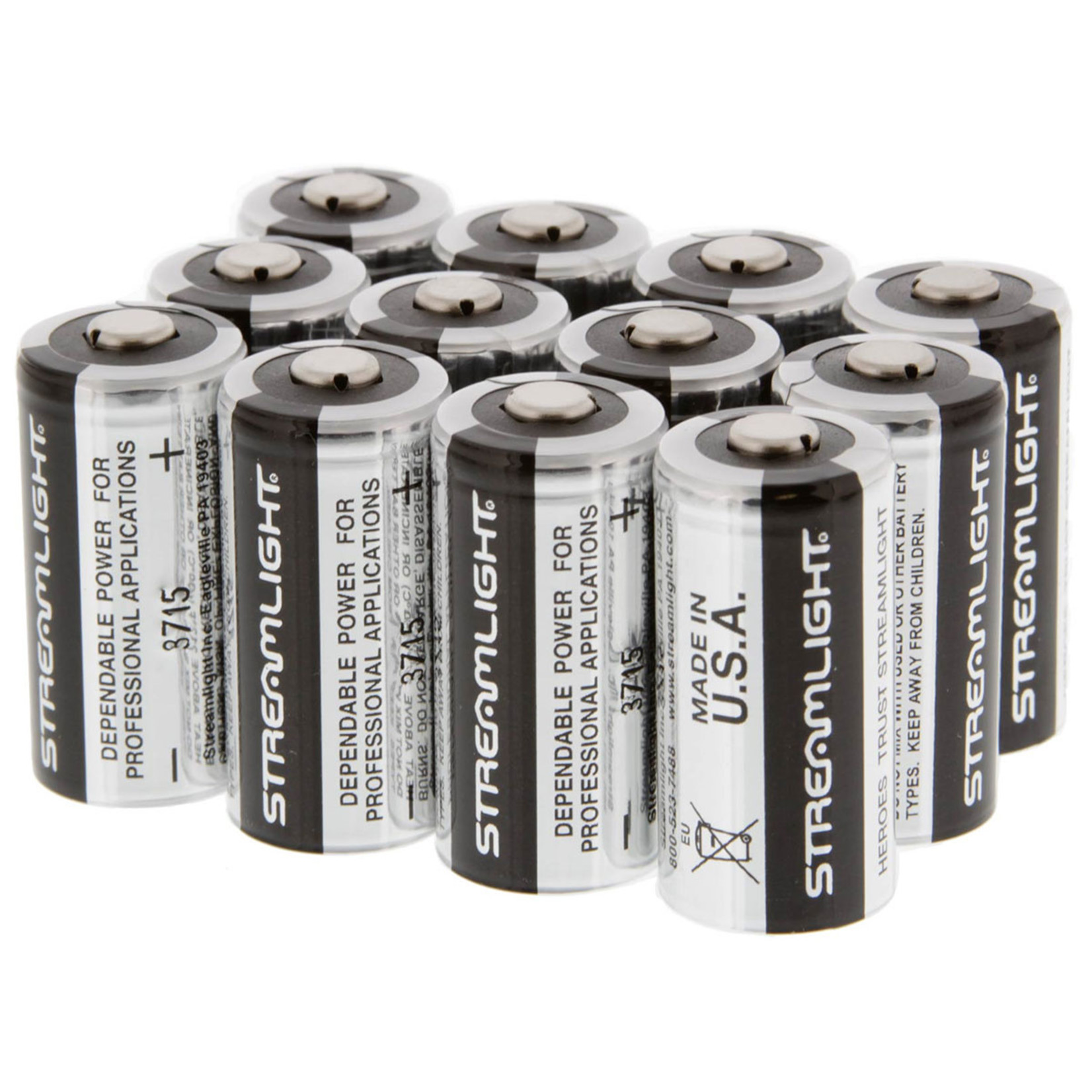 STREAMLIGHT CR123A PILES 3V AU LITHIUM