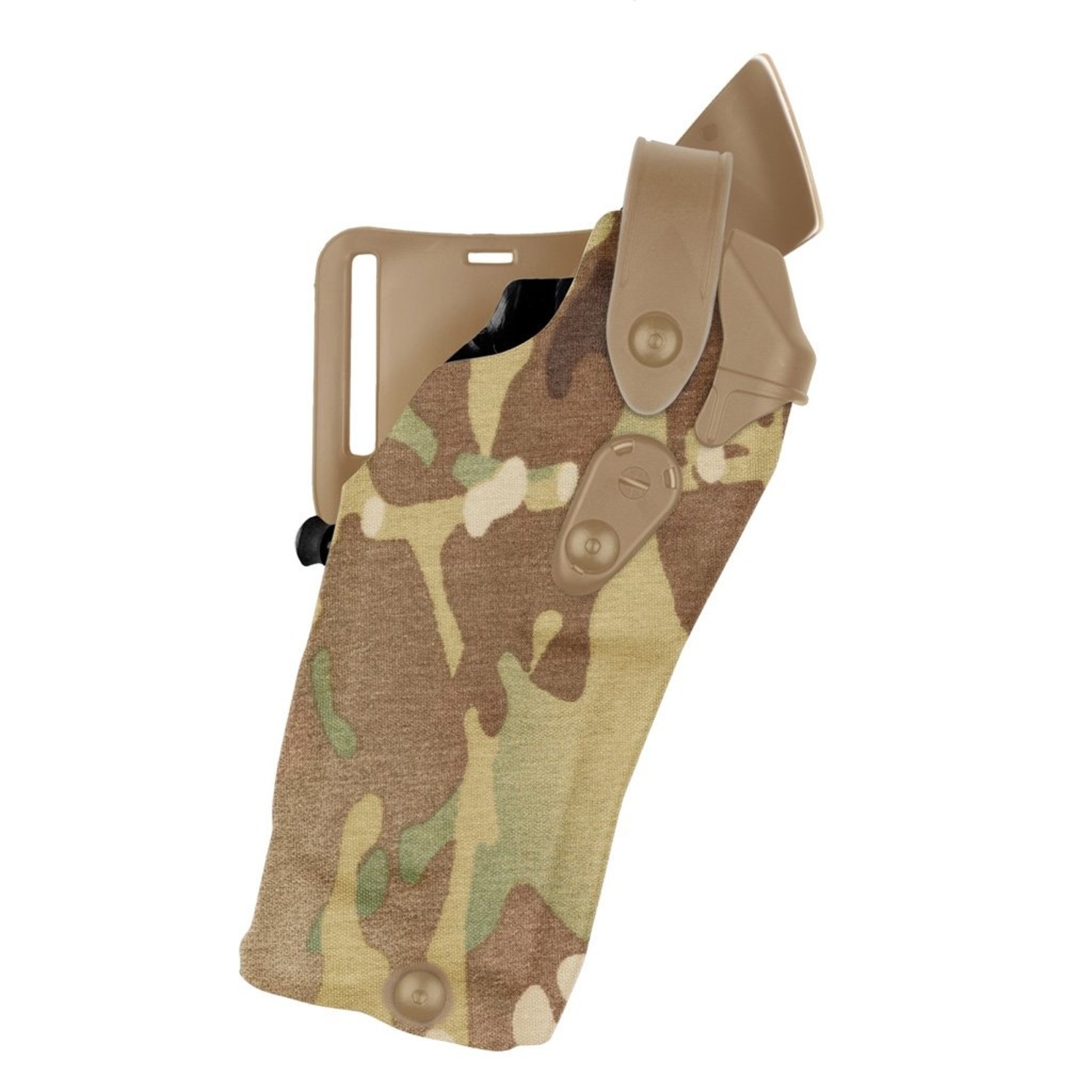 SAFARILAND MODEL 6360RDS ALS/SLS MID-RIDE, LEVEL III RETENTION DUTY HOLSTER