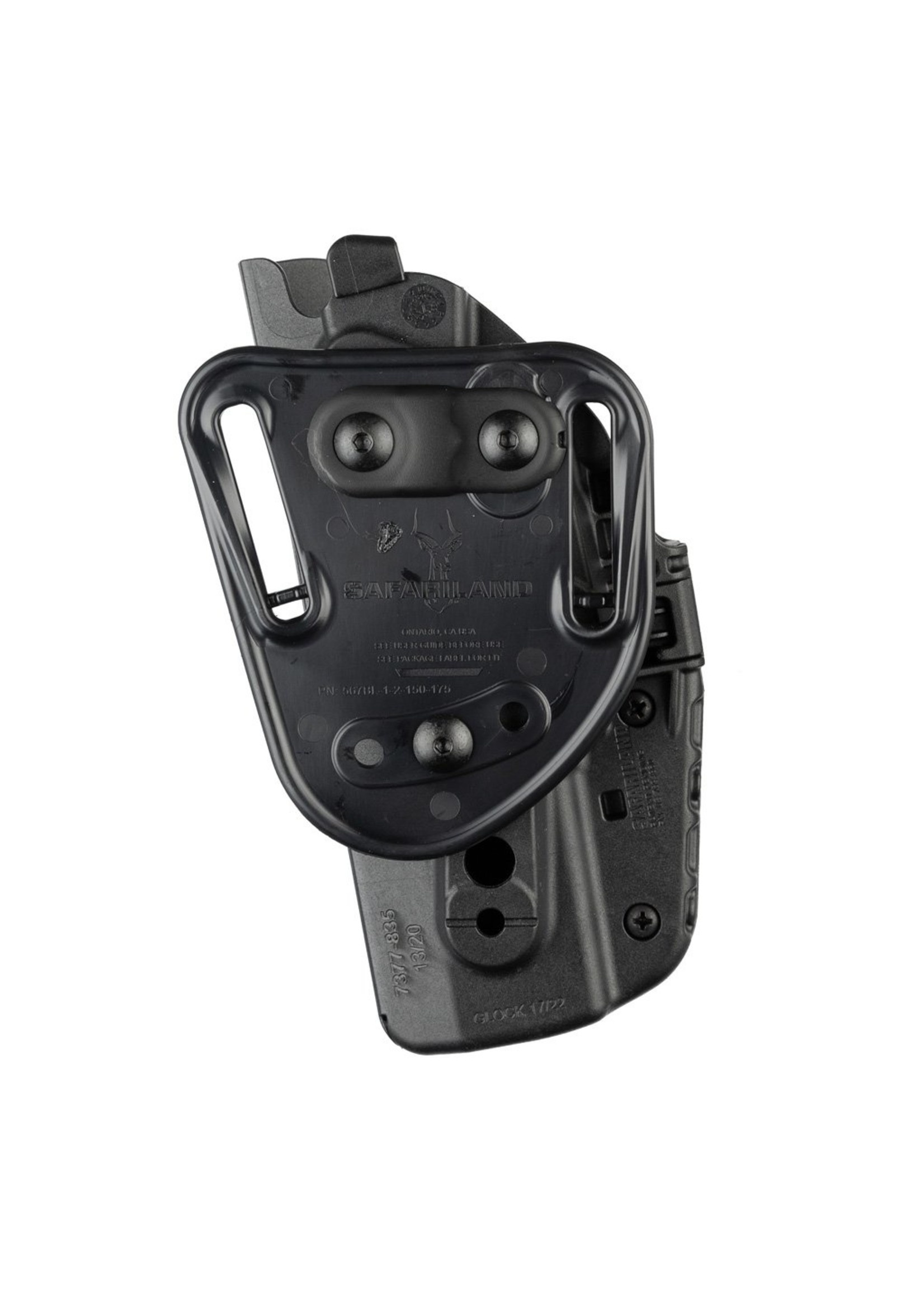 SAFARILAND MODEL 7377 7TS ALS CONCEALMENT BELT LOOP HOLSTER