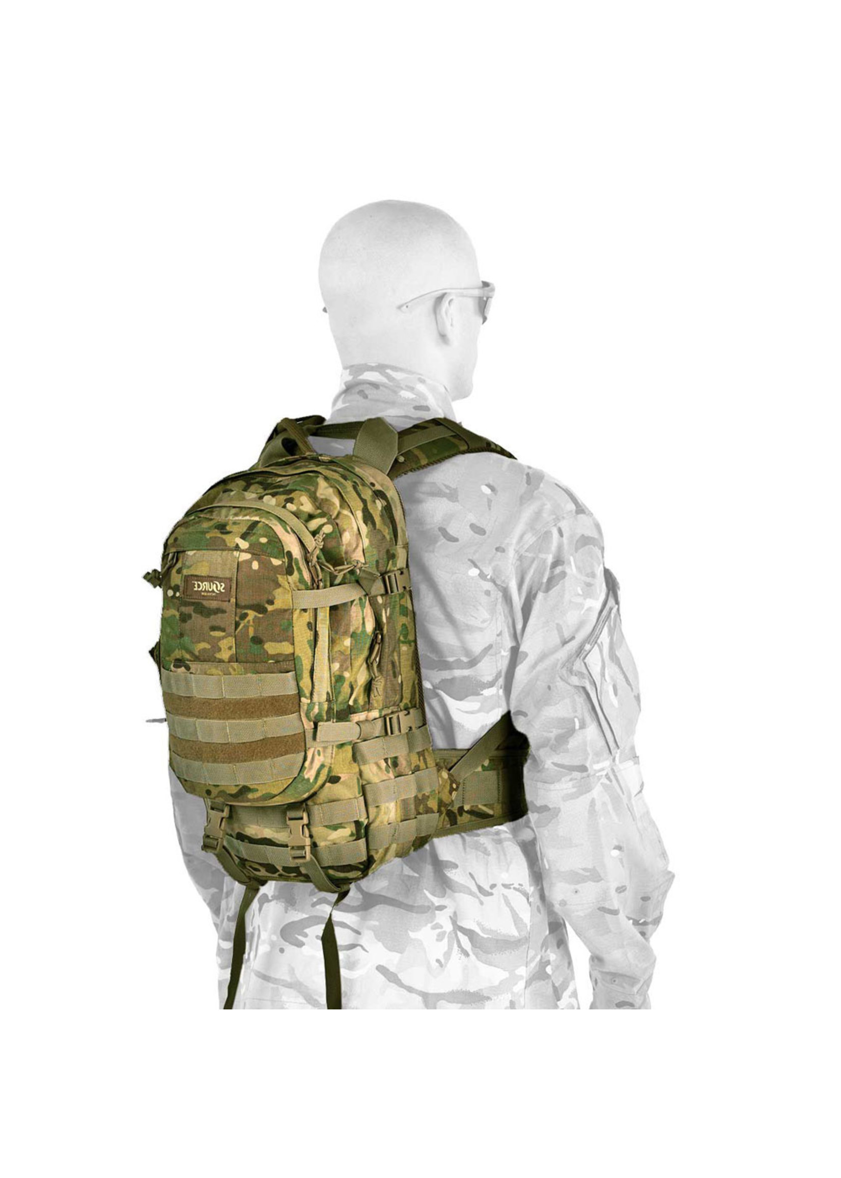 SOURCE TACTICAL GEAR ASSAULT 20L PACK - 3L HYDRATION BLADDER