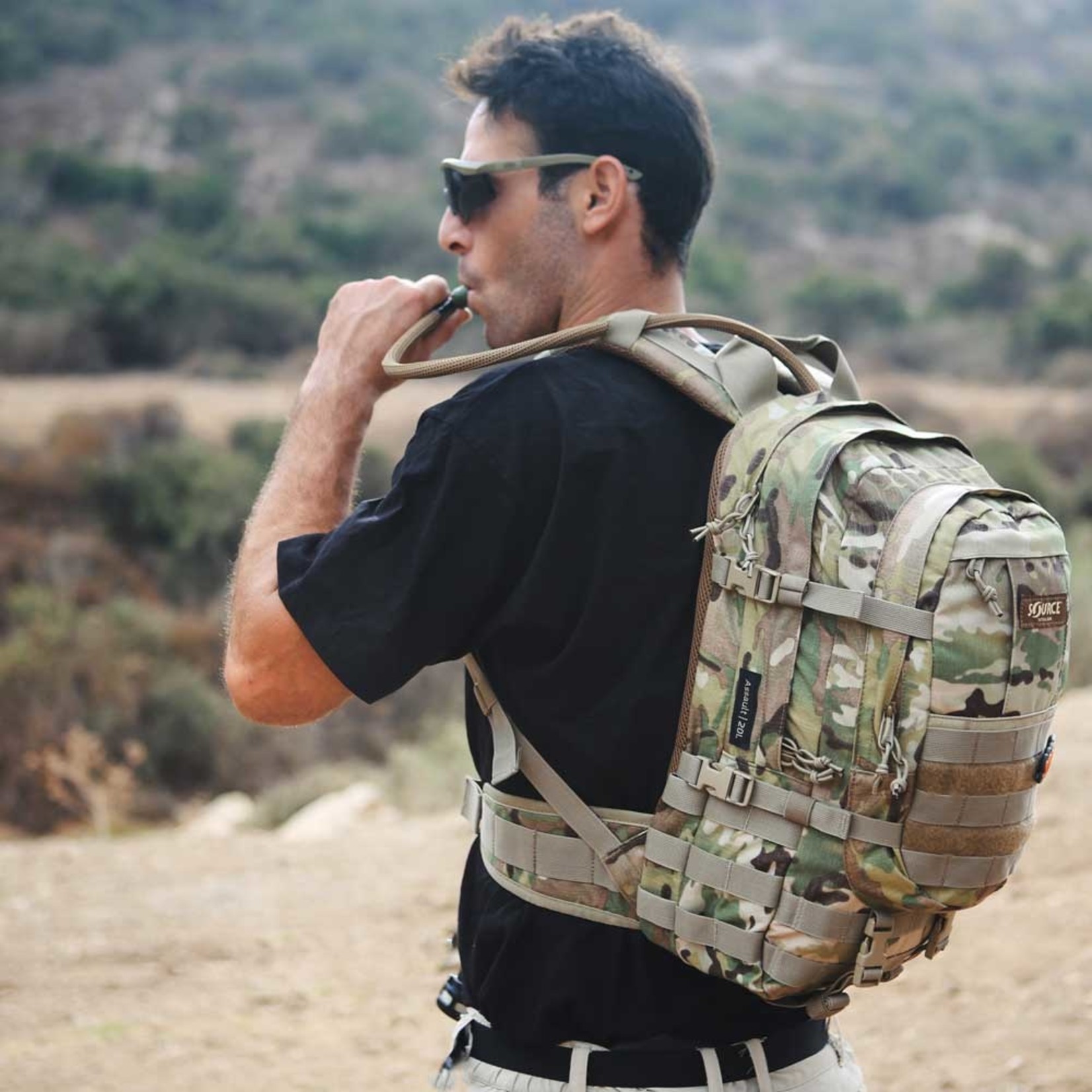 SOURCE TACTICAL GEAR ASSAULT 20L PACK - 3L HYDRATION BLADDER