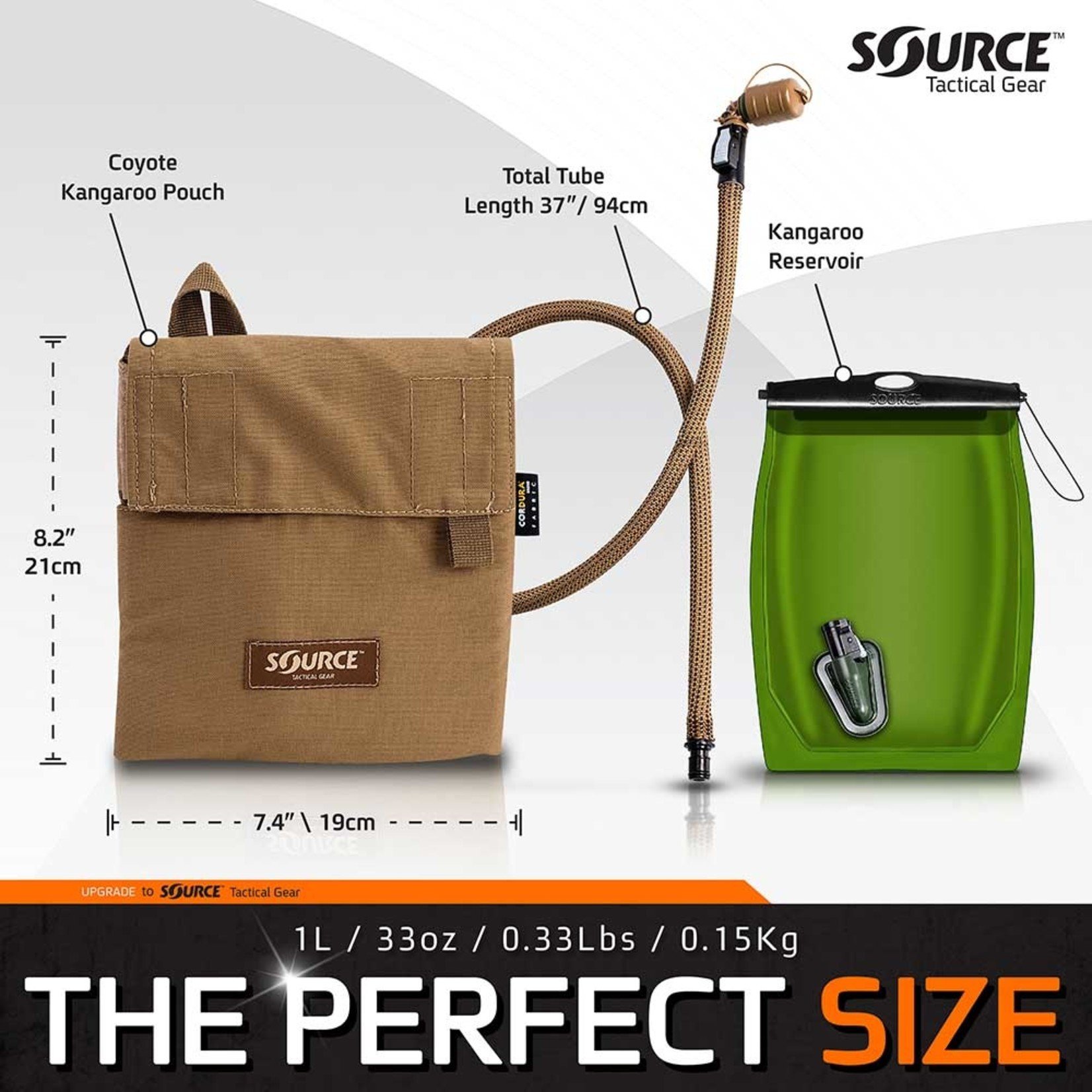 SOURCE TACTICAL GEAR KANGAROO 1L POUCH KIT