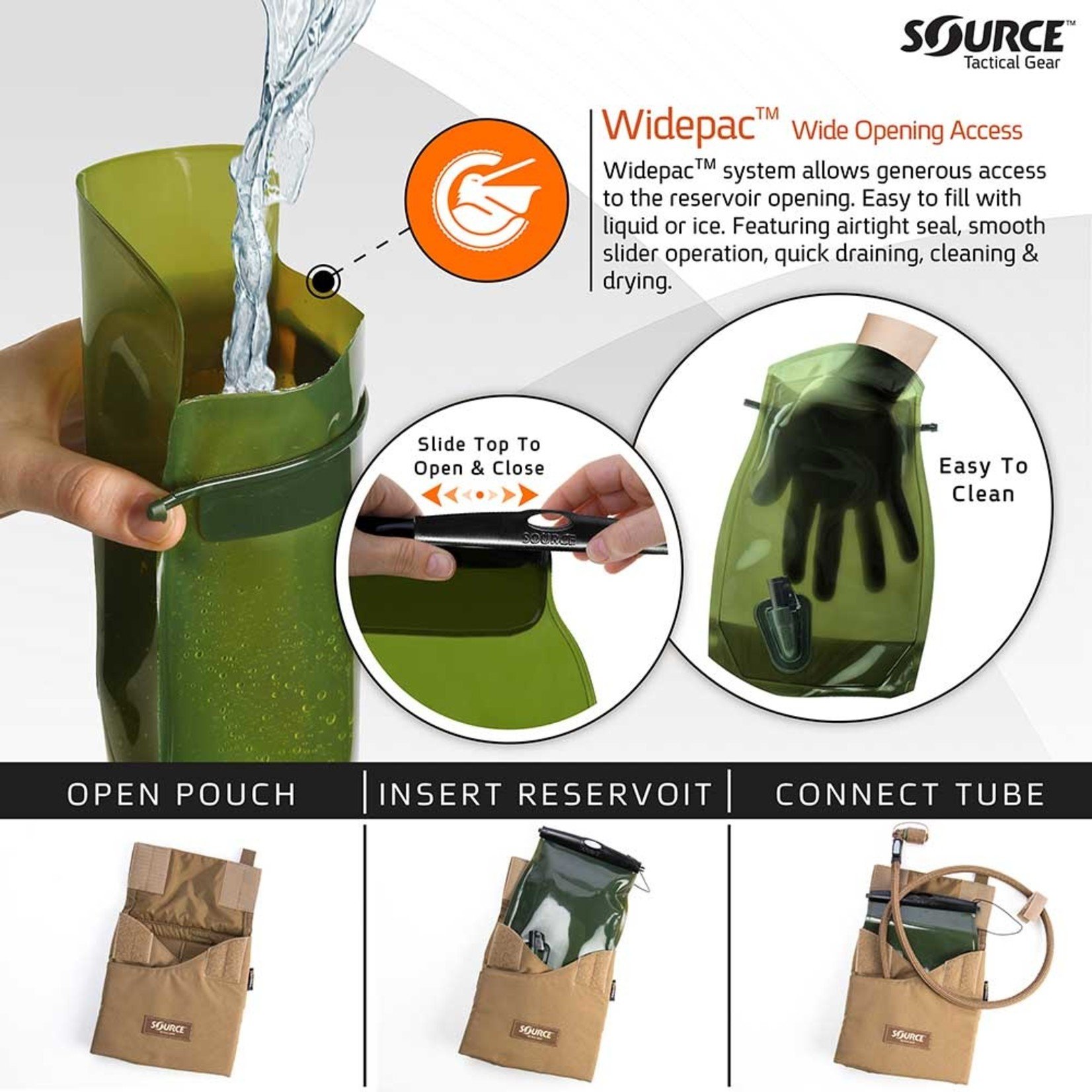 SOURCE TACTICAL GEAR KANGAROO 1L POUCH KIT