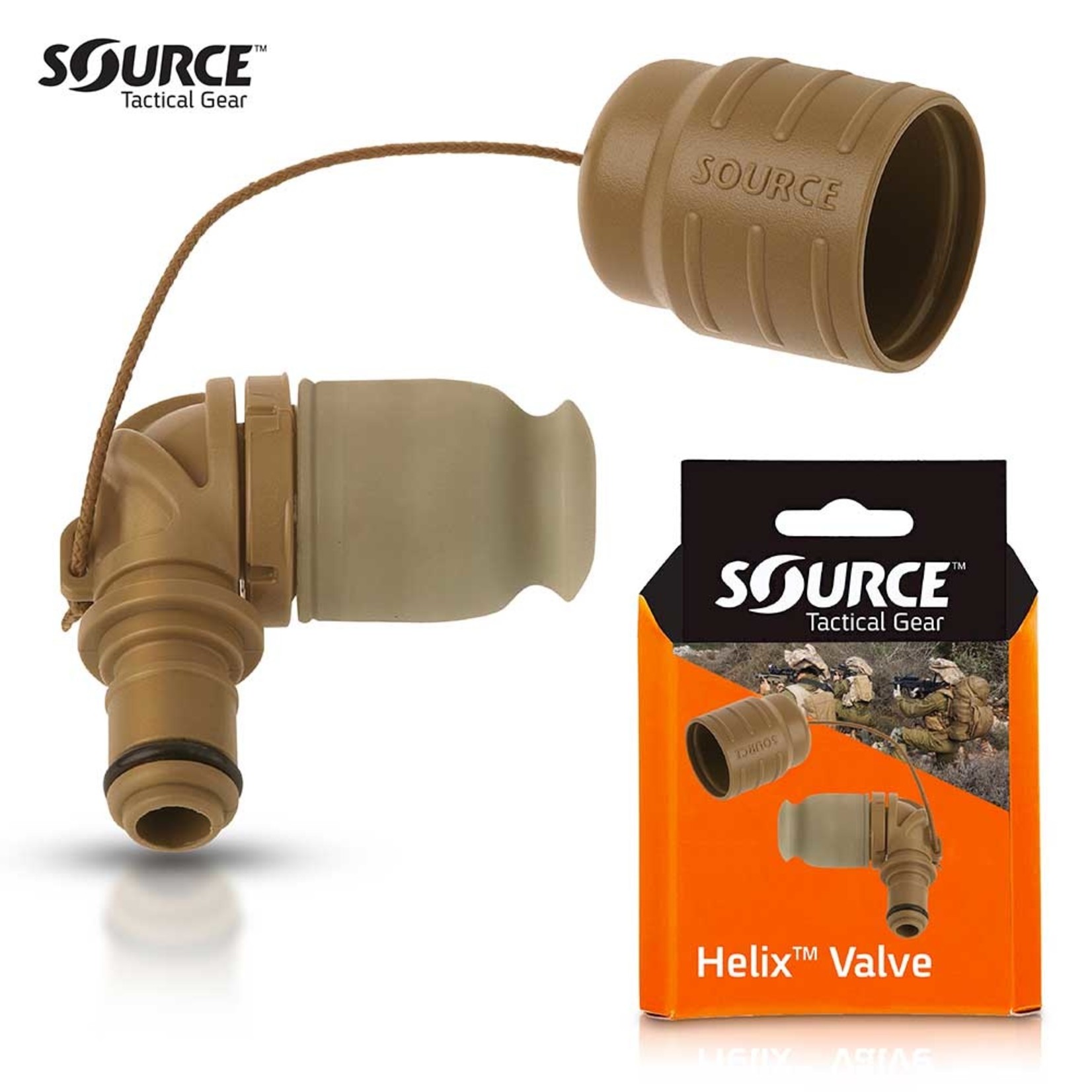 SOURCE TACTICAL GEAR HELIX | HIGH PERFORMANCE BITE VALVE