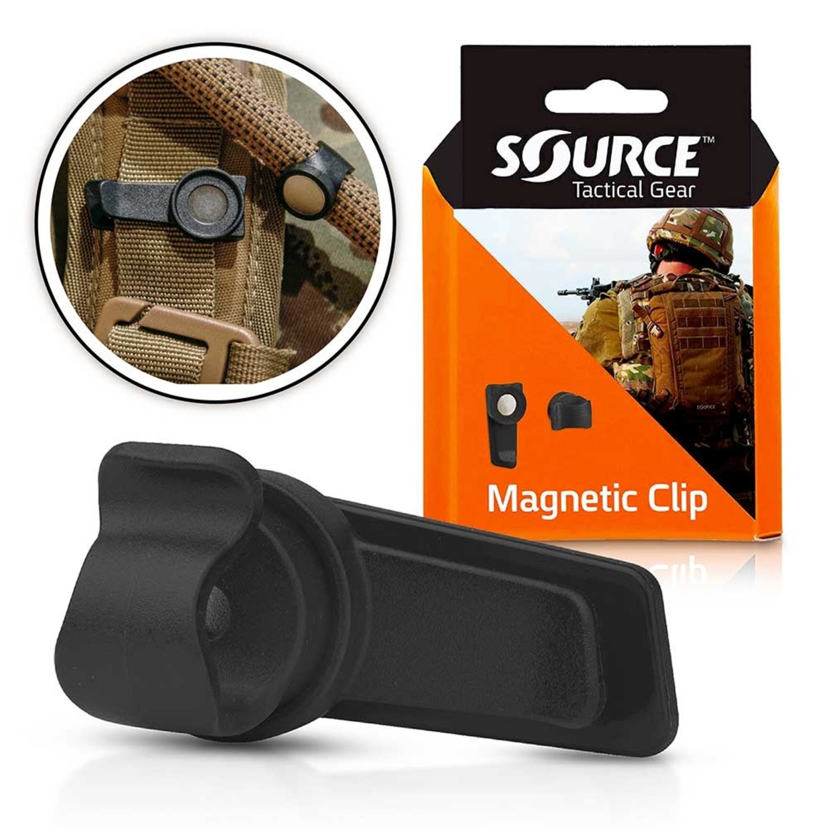 SOURCE TACTICAL GEAR MAGNETIC TUBE CLIP