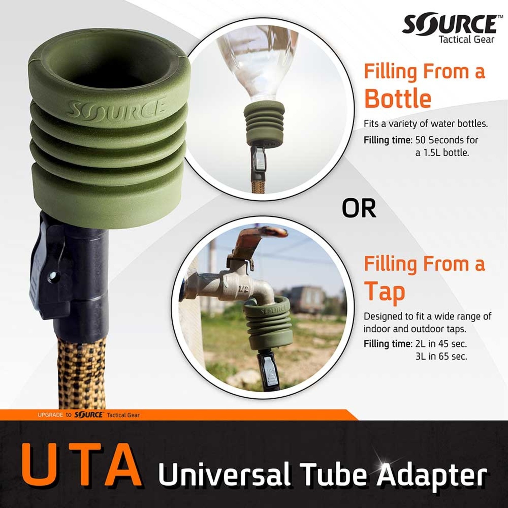 SOURCE TACTICAL GEAR UTA – REFILL YOUR BLADDER ON THE GO