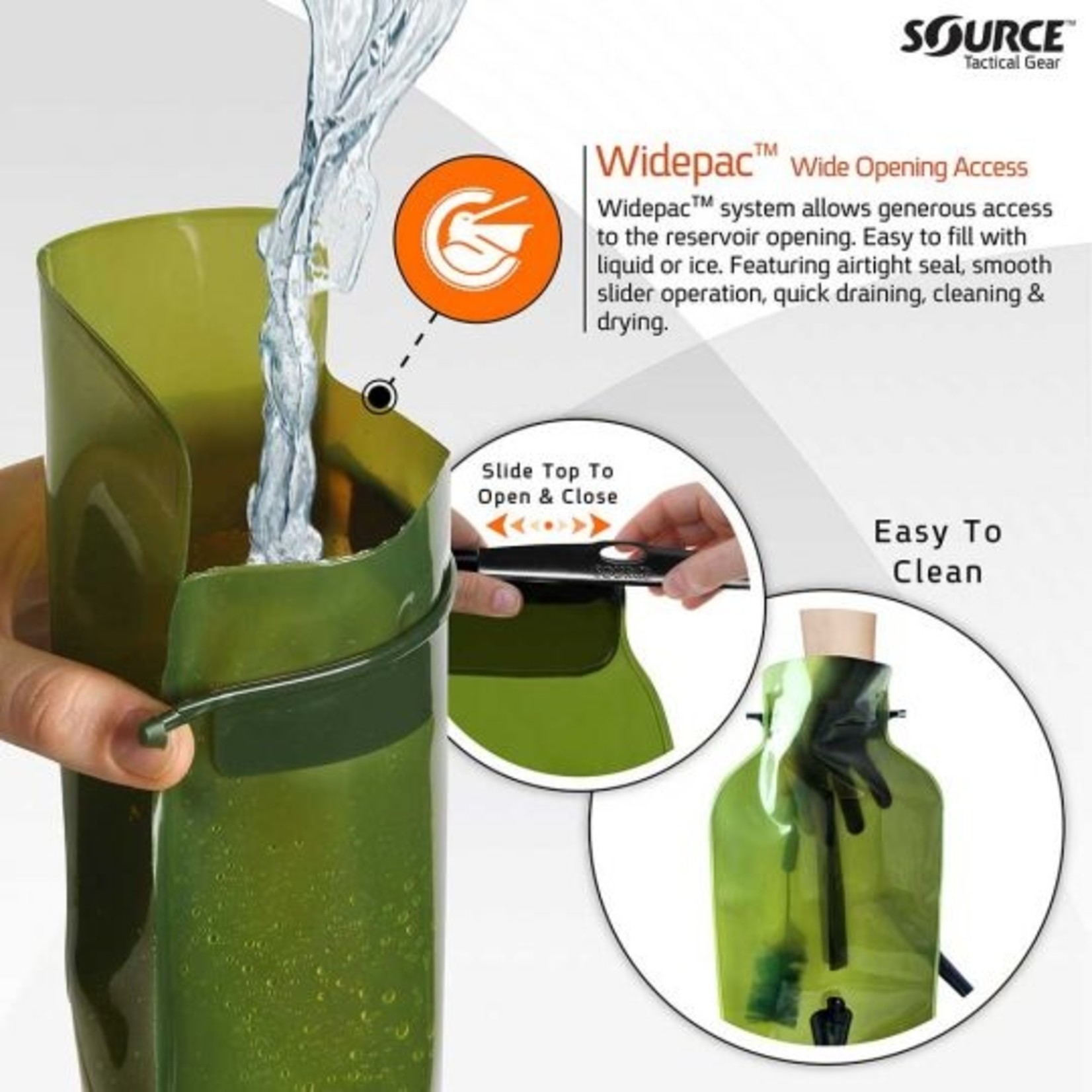 SOURCE TACTICAL GEAR WLPS 3L LOW PROFILE HYDRATION SYSTEM