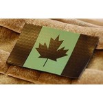 SDTAC PATCH DRAPEAU CANADIEN INFRAROUGE - VERT & NOIR