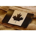 SDTAC PATCH DRAPEAU CANADIEN INFRAROUGE - TAN & NOIR