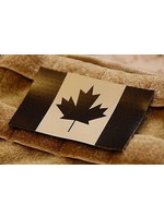 SDTAC INFRARED CANADIAN FLAG PATCH - TAN & BLACK