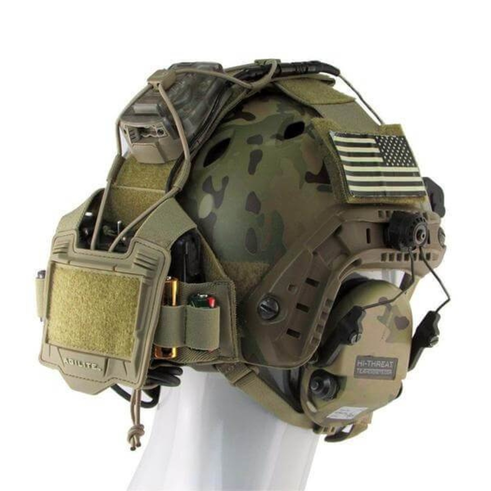 AGILITE HELMET BRIDGE-TACTICAL HELMET ACCESSORY PLATFORM