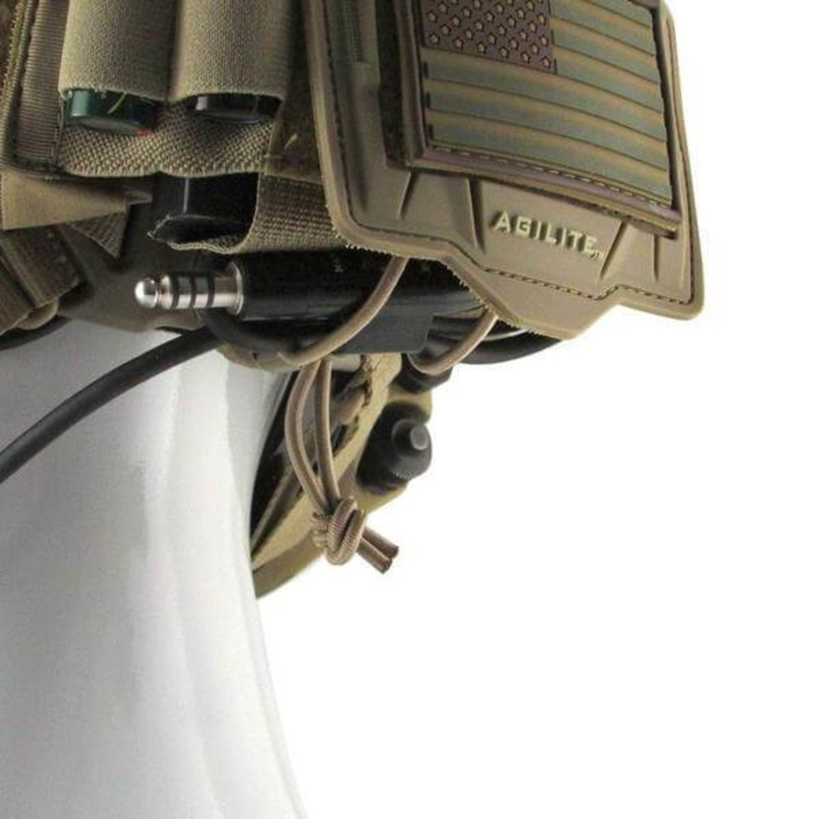 AGILITE HELMET BRIDGE-TACTICAL HELMET ACCESSORY PLATFORM