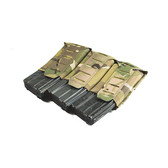 BLUE FORCE GEAR STACKABLE TEN-SPEED TRIPLE M4 MAG POUCH - SDTAC