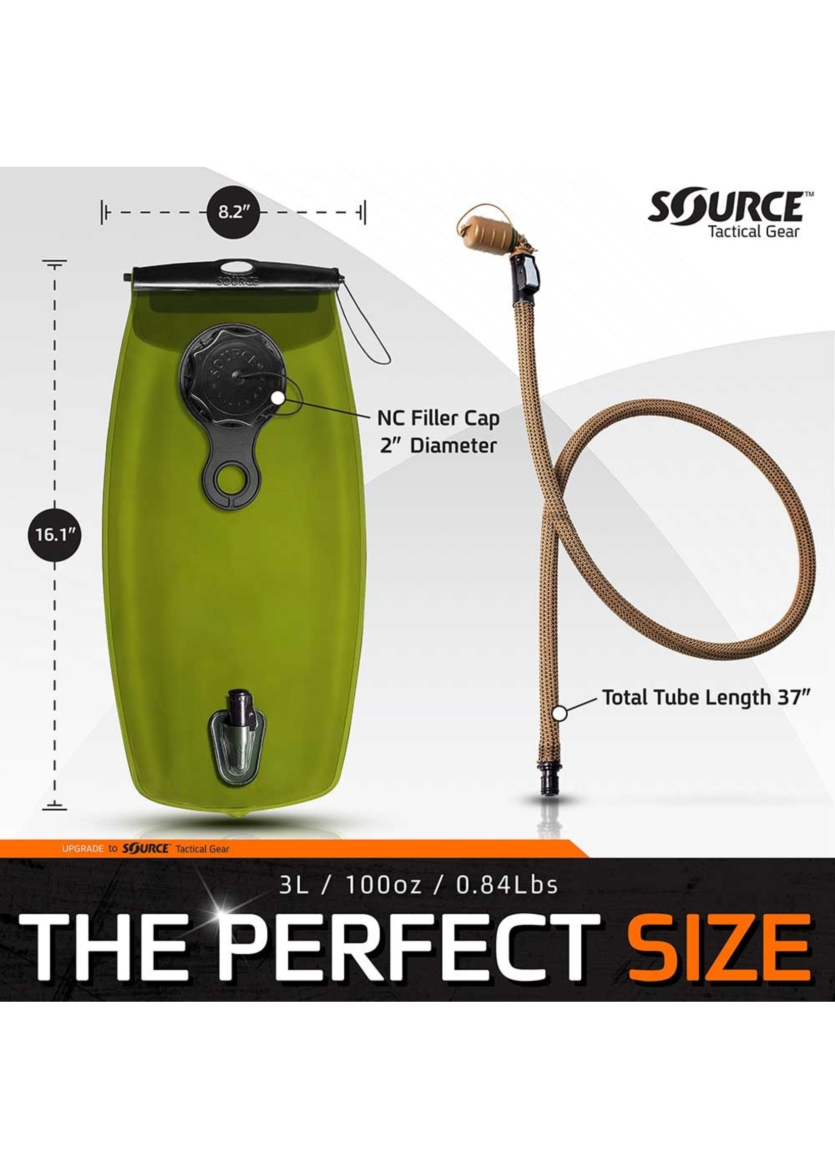 SOURCE TACTICAL GEAR WXP HYDRATION BLADDER | 3L (100 OZ.)