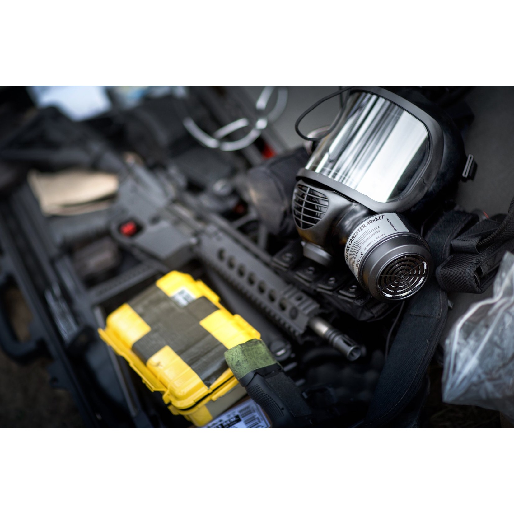 MIRA SAFETY CM-6M TACTICAL GAS MASK - FULL-FACE RESPIRATOR FOR CBRN DEFENSE