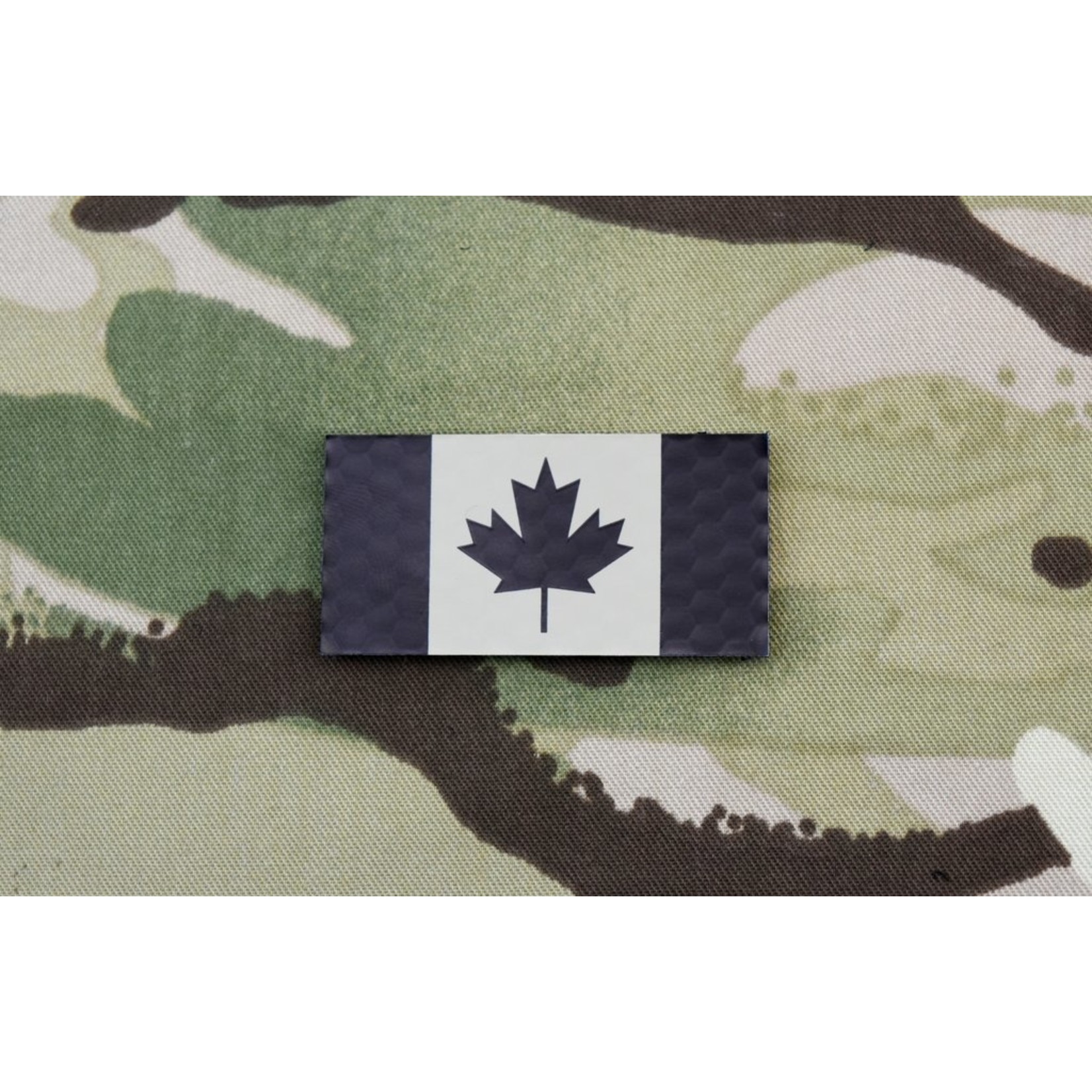 SDTAC MINI PATCH DRAPEAU CANADIEN INFRAROUGE - TAN & NOIR