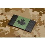 SDTAC MINI PATCH DRAPEAU CANADIEN INFRAROUGE - VERT & NOIR