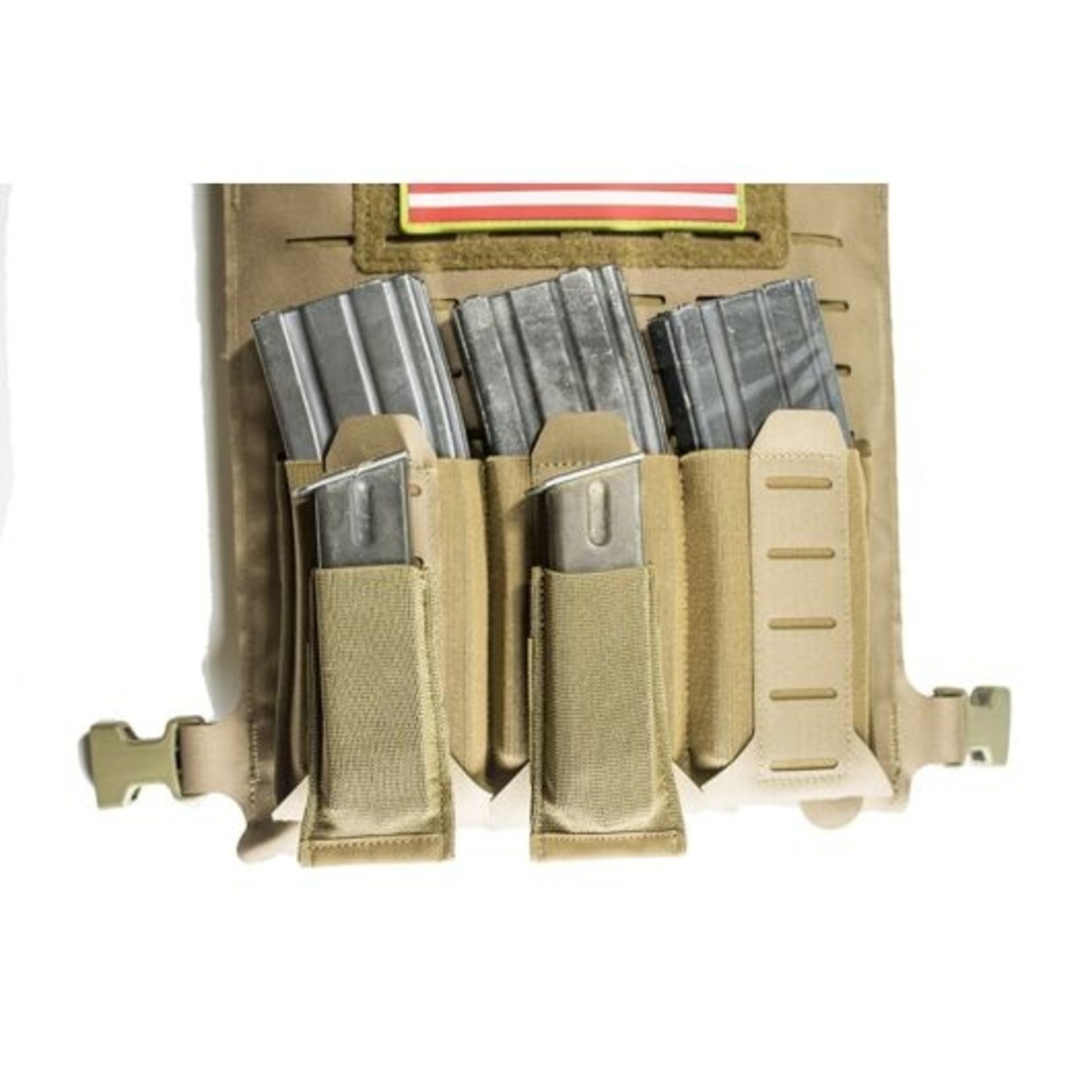 BLUE FORCE GEAR STACKABLE TEN-SPEED  DOUBLE M4 MAG POUCH